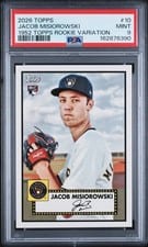2026 Topps Jacob Misiorowski #10 card