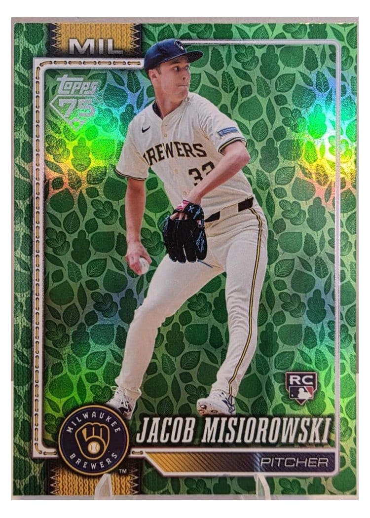 2026 Topps Jacob Misiorowski Green Leaf #10 card