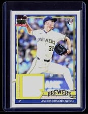 2026 Topps 1991 Topps Relics Jacob Misiorowski #91R-JMI