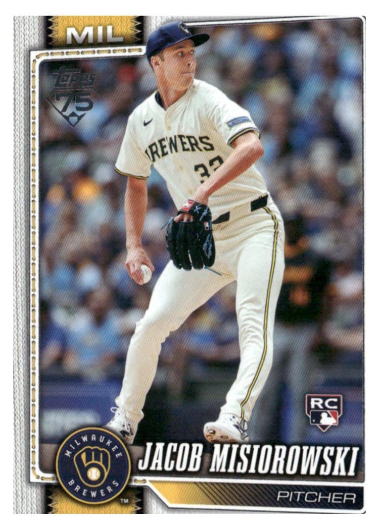 2026 Topps Base Set Jacob Misiorowski #10 card