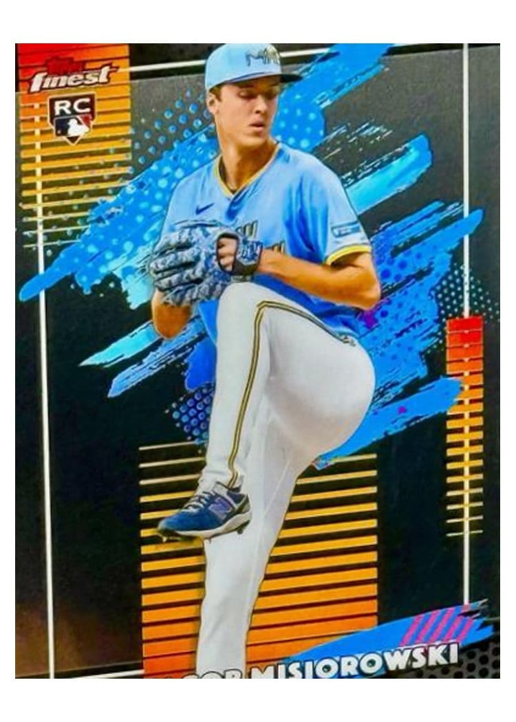 2026 Topps Finest Jacob Misiorowski #196 card