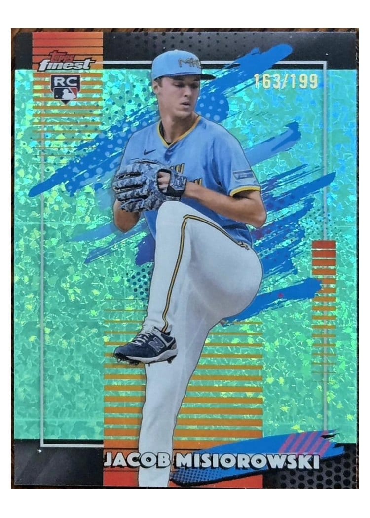 2026 Topps Finest Jacob Misiorowski #196 card