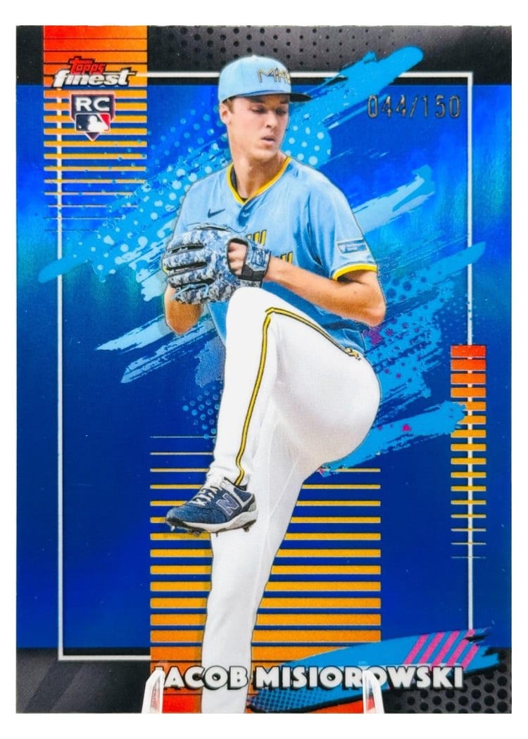 2026 Topps Finest Jacob Misiorowski #196 card
