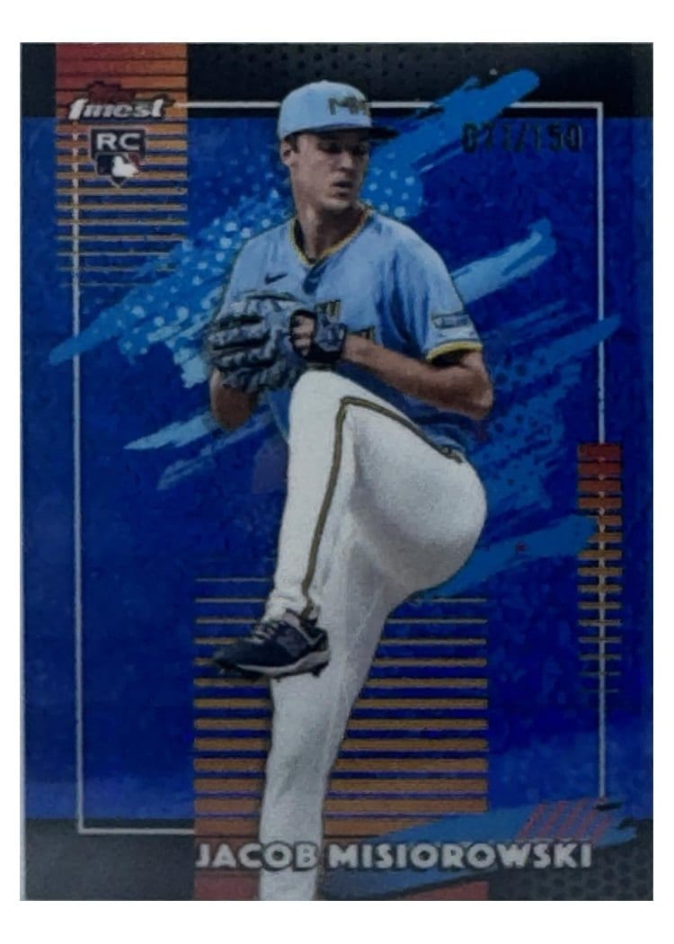 2026 Topps Finest Jacob Misiorowski #196 card