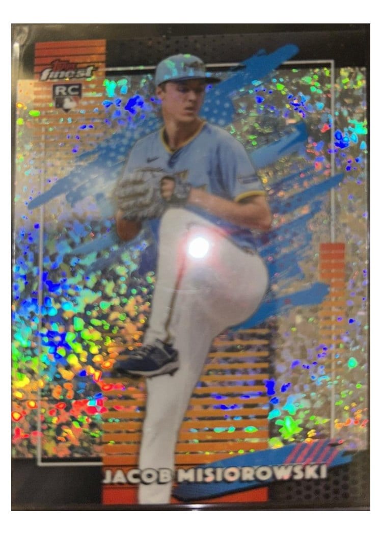 2026 Topps Finest Jacob Misiorowski #196 card