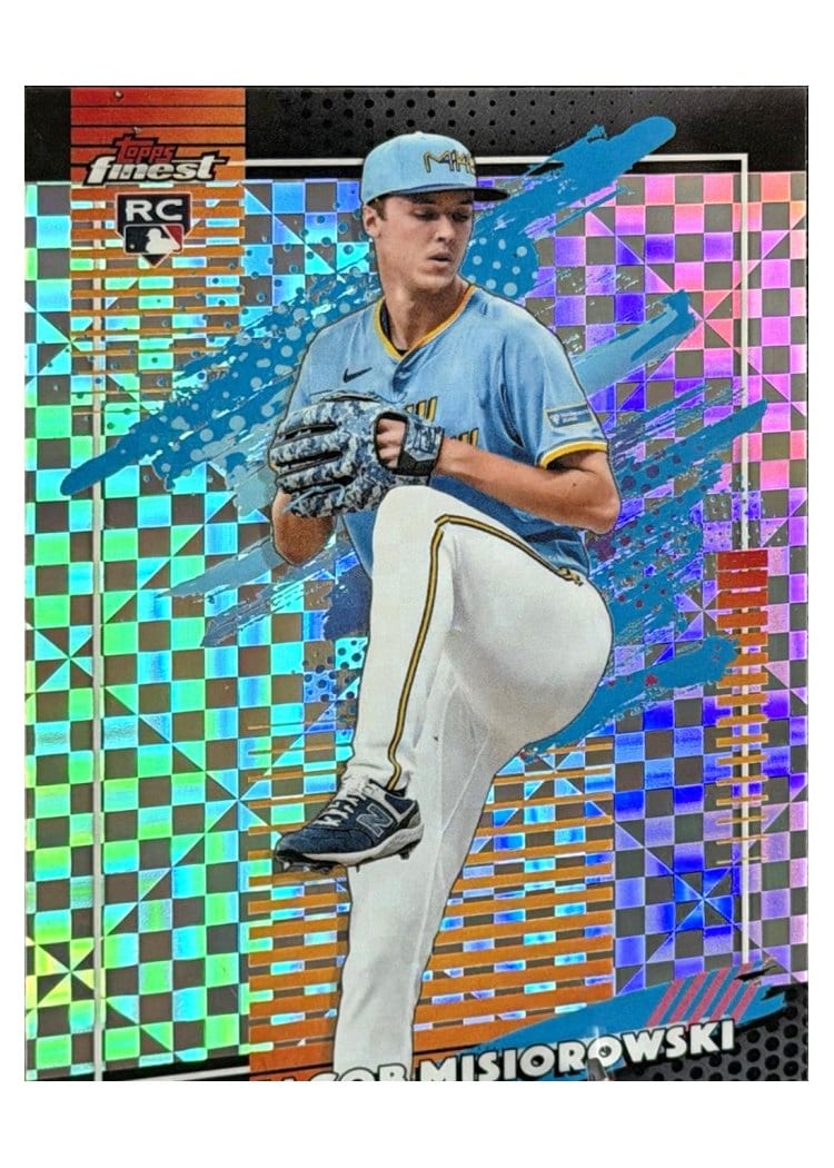 2026 Topps Finest Jacob Misiorowski #196 card