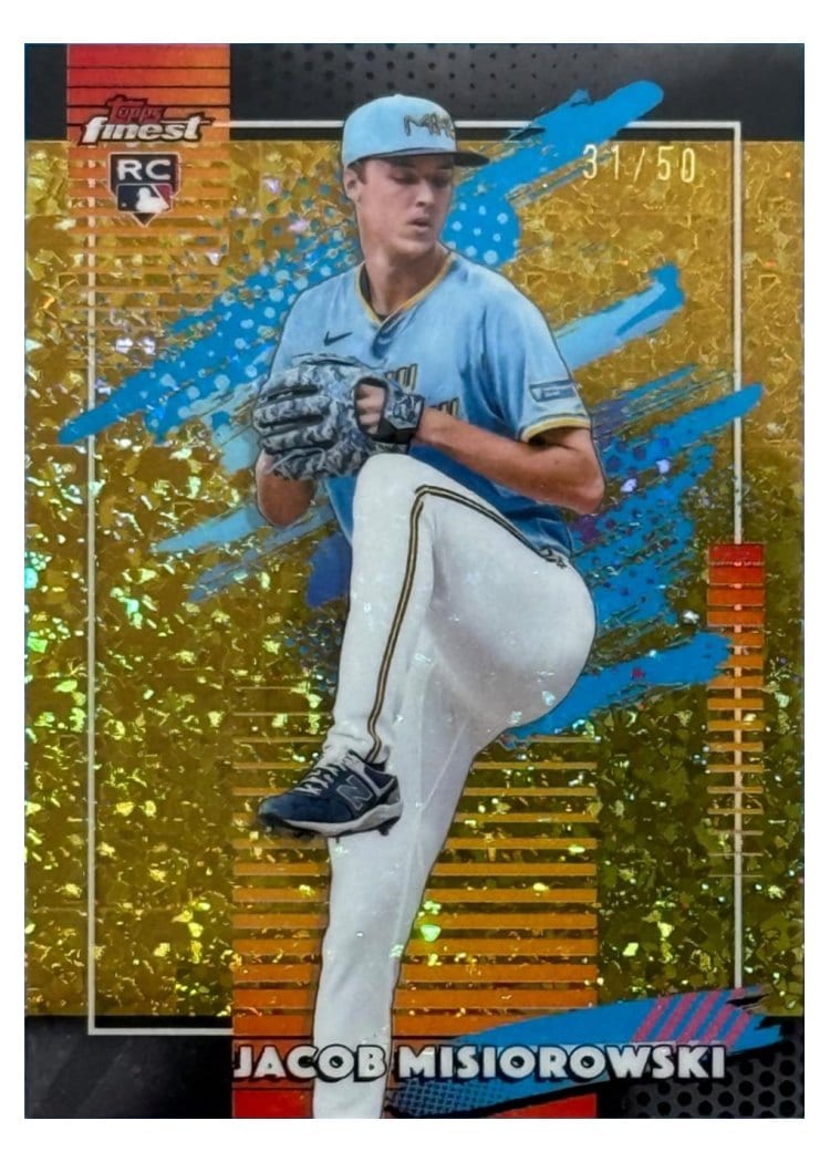 2026 Topps Finest Jacob Misiorowski #196 card
