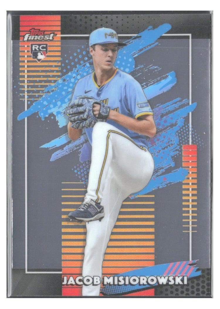 2026 Topps Finest Jacob Misiorowski #196 card