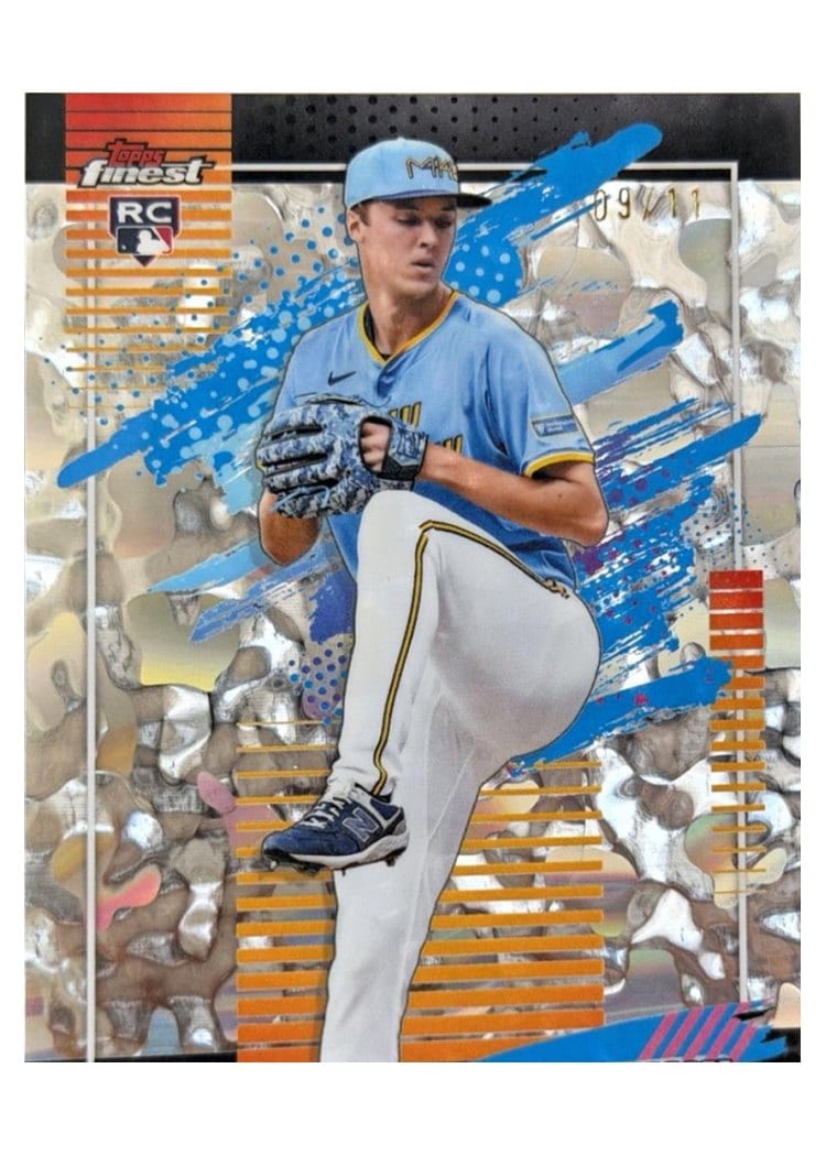 2026 Topps Finest Jacob Misiorowski #196 card