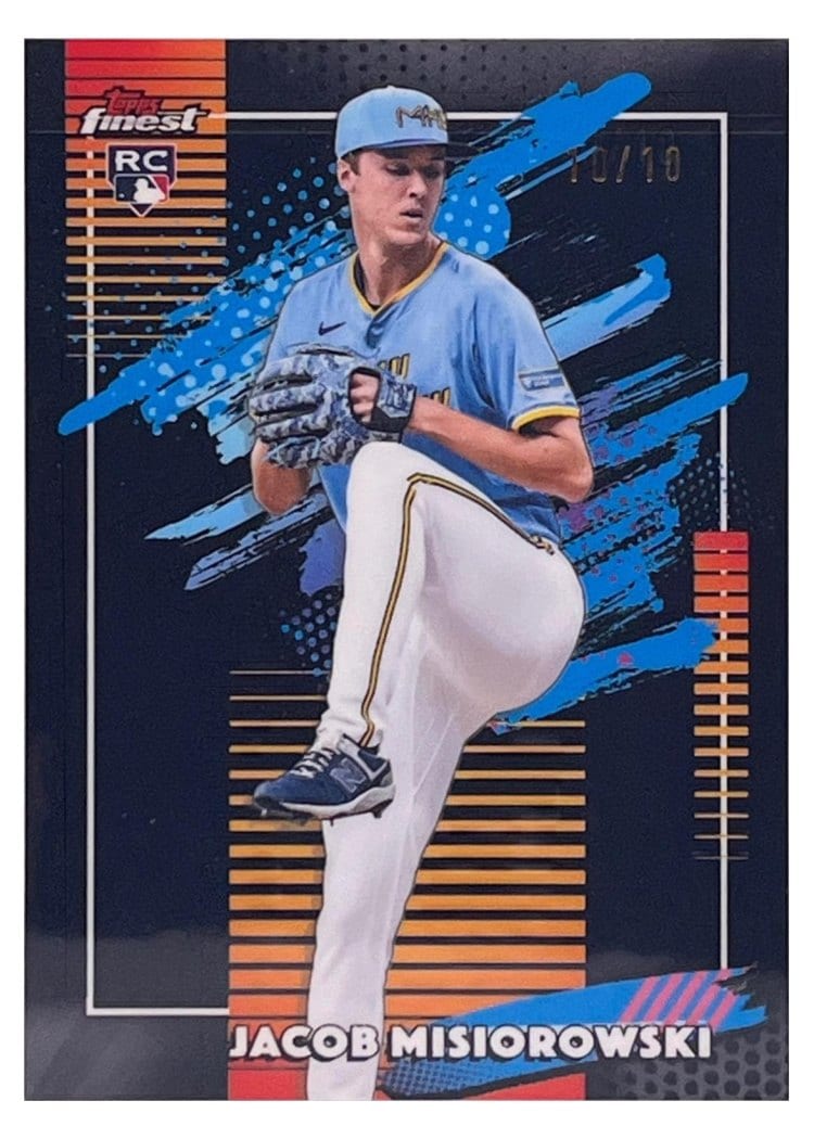 2026 Topps Finest Jacob Misiorowski #196 card