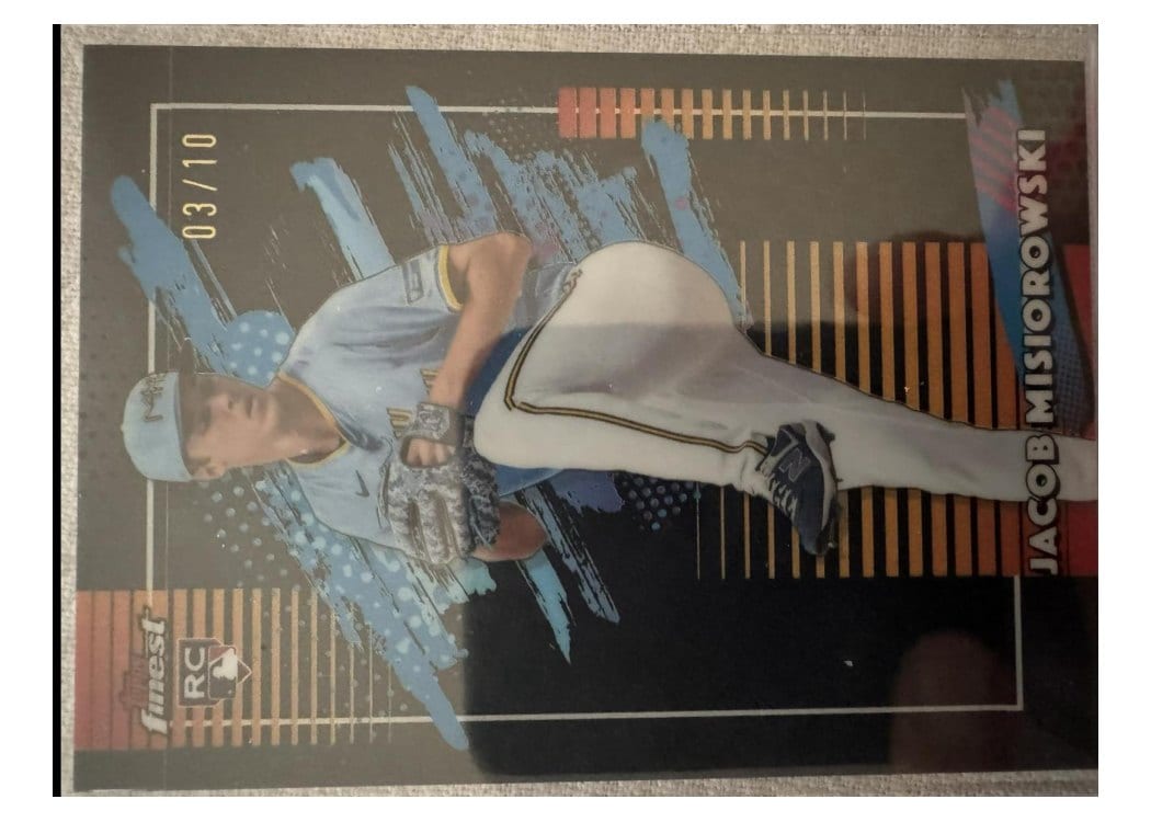 2026 Topps Finest Jacob Misiorowski #196 card