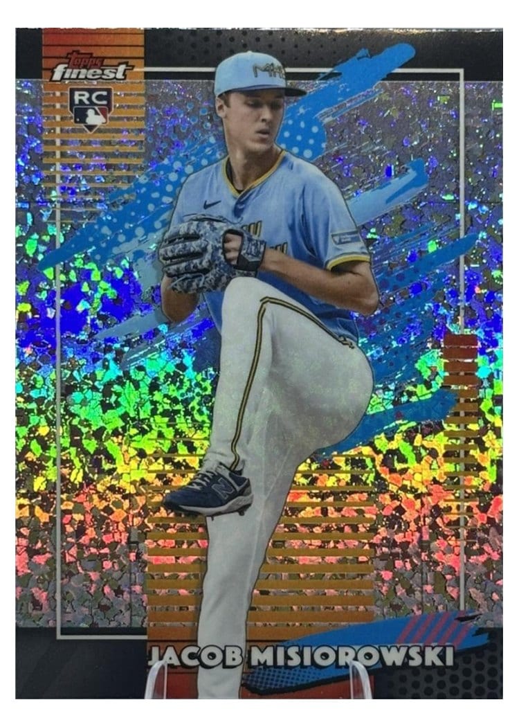 2026 Topps Finest Jacob Misiorowski #196 card