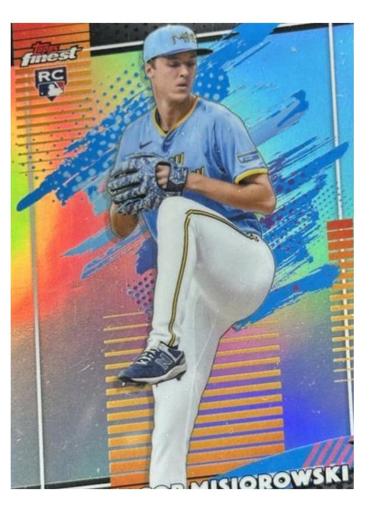 2026 Topps Finest Jacob Misiorowski #196 card