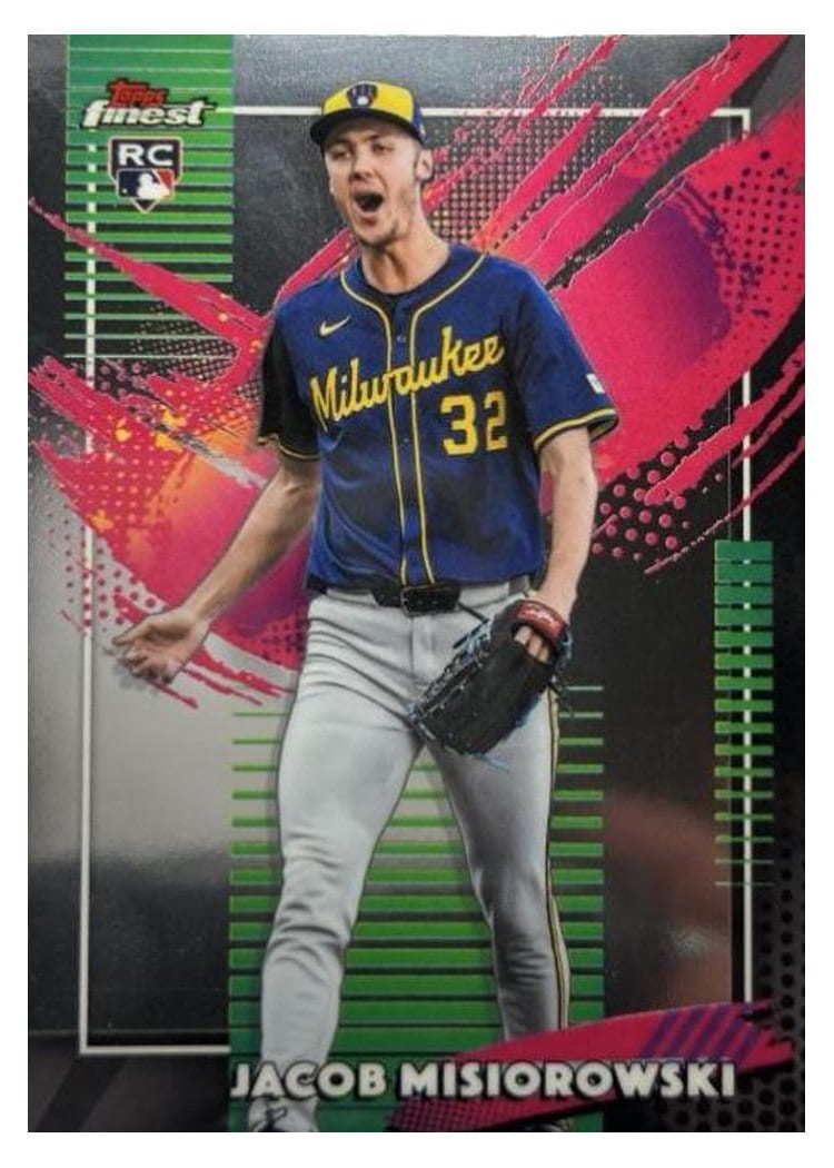 2026 Topps Finest Jacob Misiorowski #218 card