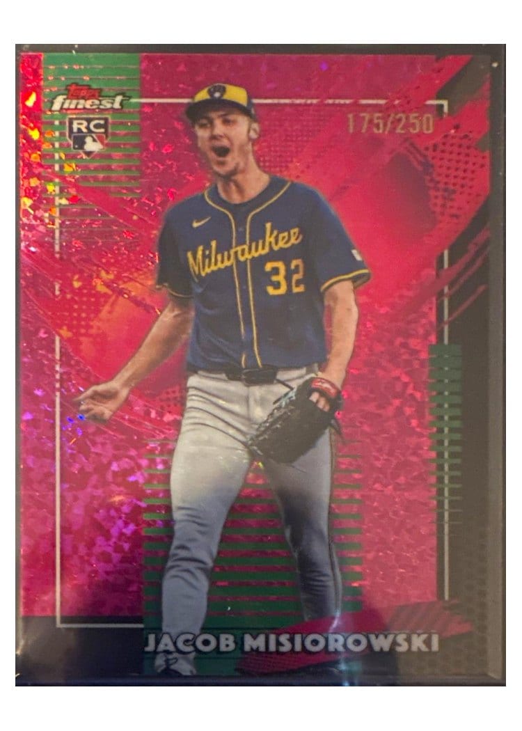2026 Topps Finest Jacob Misiorowski #218 card