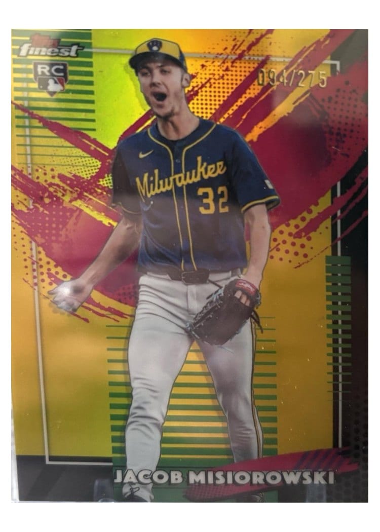 2026 Topps Finest Jacob Misiorowski #218 card