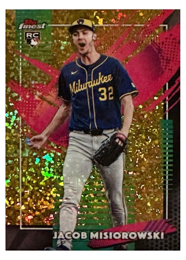 2026 Topps Finest Jacob Misiorowski #218 card
