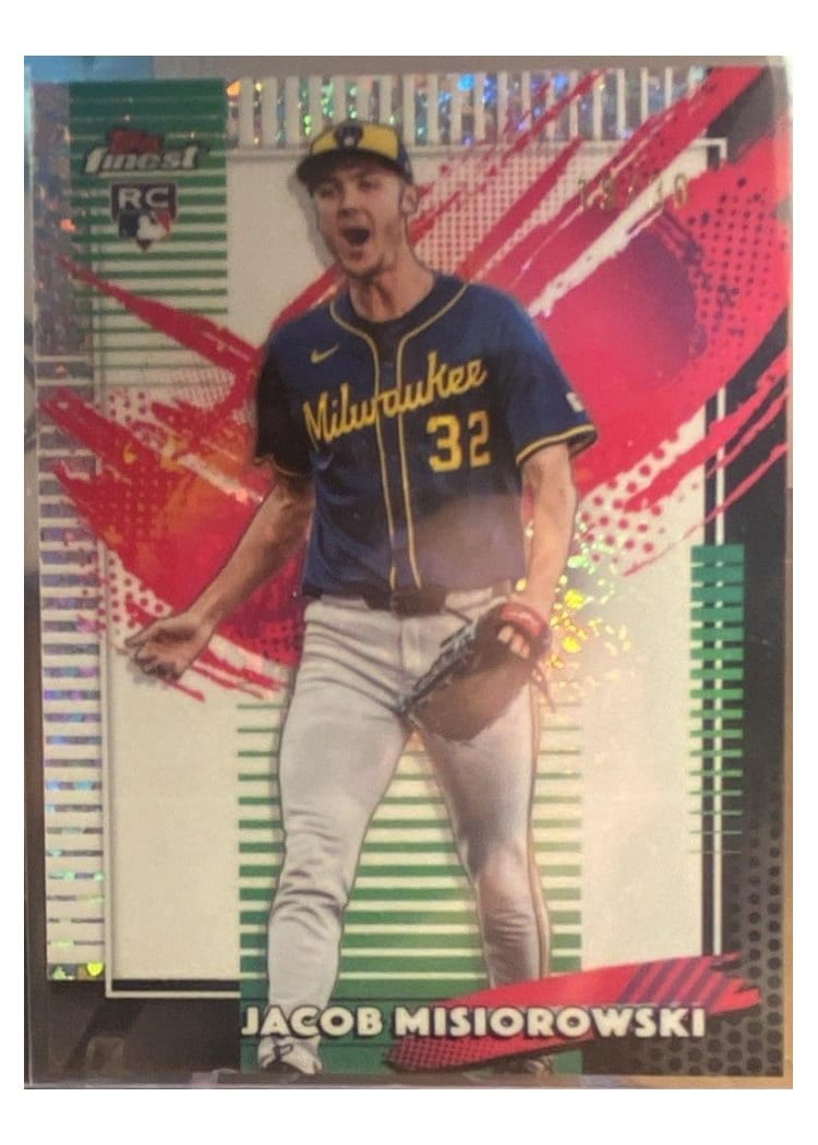 2026 Topps Finest Jacob Misiorowski #218 card