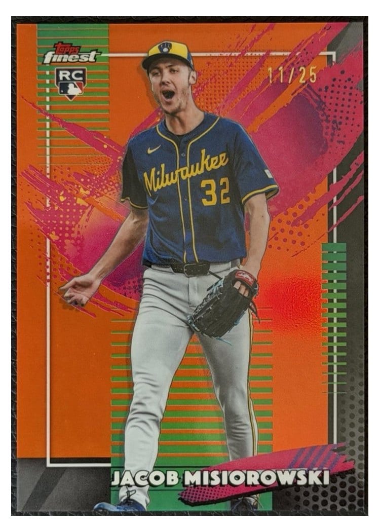 2026 Topps Finest Jacob Misiorowski #218 card