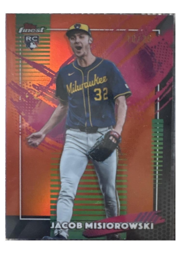 2026 Topps Finest Jacob Misiorowski #218 card