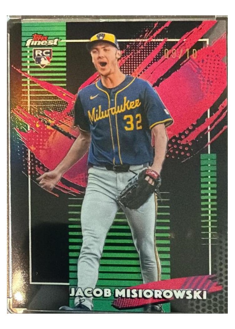 2026 Topps Finest Jacob Misiorowski #218 card