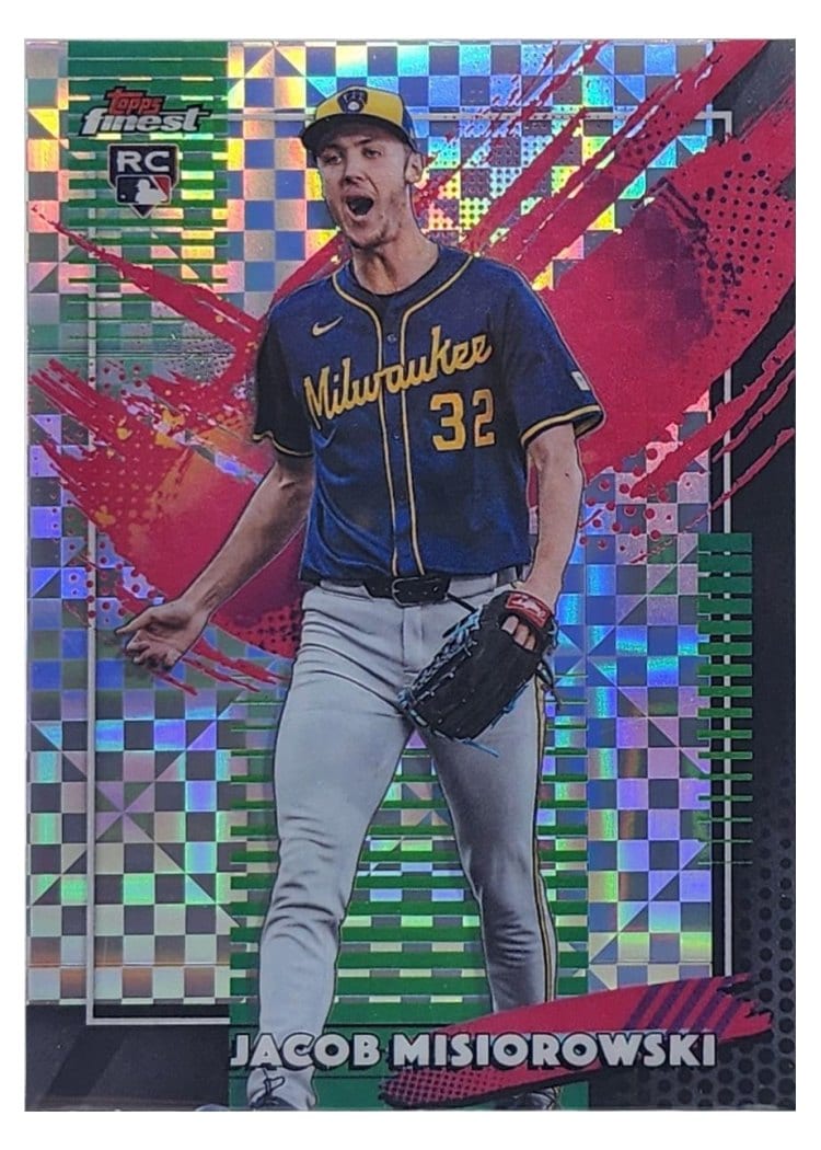 2026 Topps Finest Jacob Misiorowski #218 card