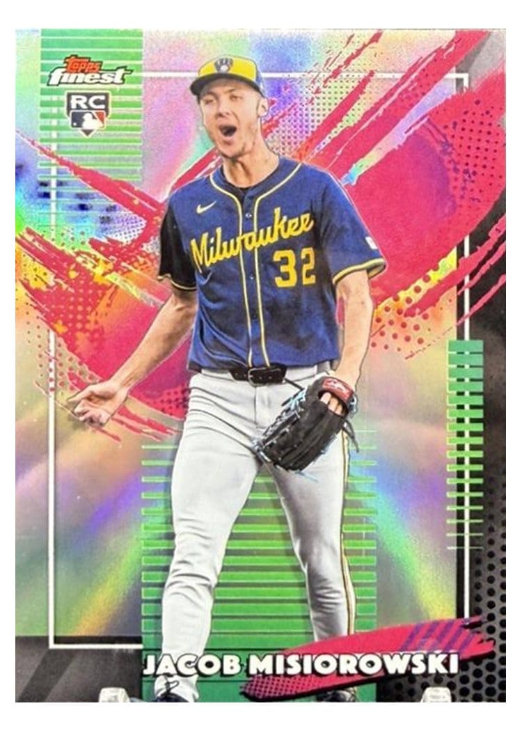 2026 Topps Finest Jacob Misiorowski #218 card