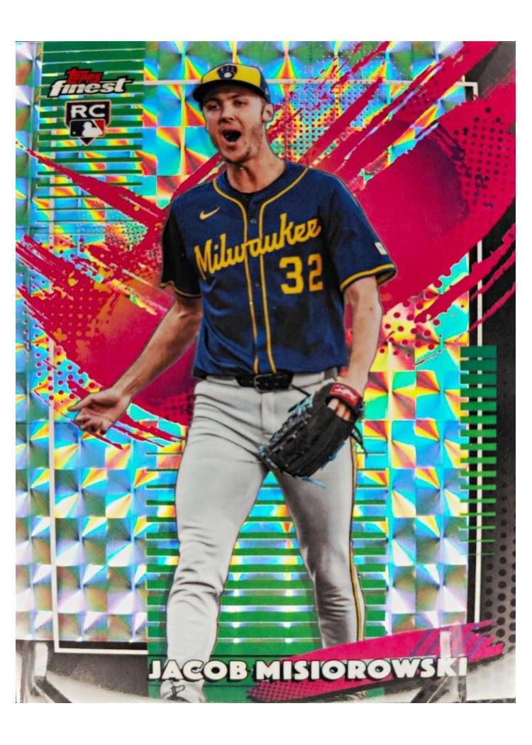 2026 Topps Finest Jacob Misiorowski #218 card