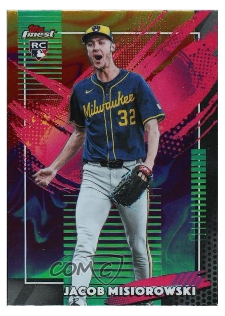 2026 Topps Finest Jacob Misiorowski #218 card
