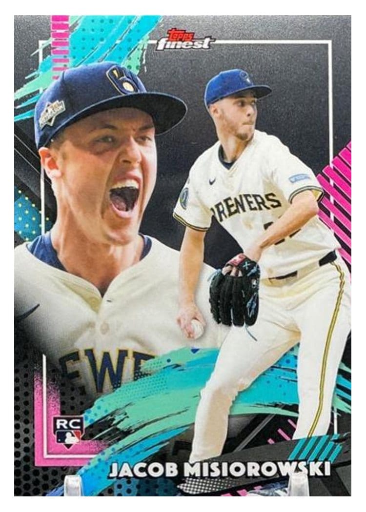 2026 Topps Finest Jacob Misiorowski #316 card