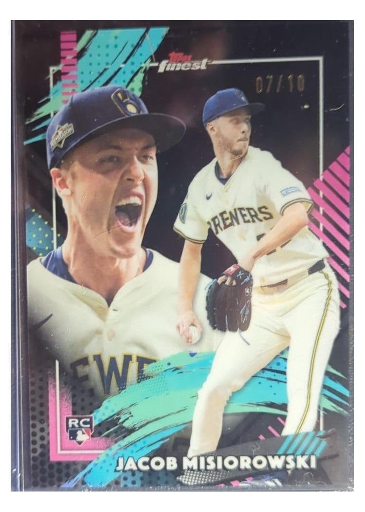 2026 Topps Finest Jacob Misiorowski #316 card