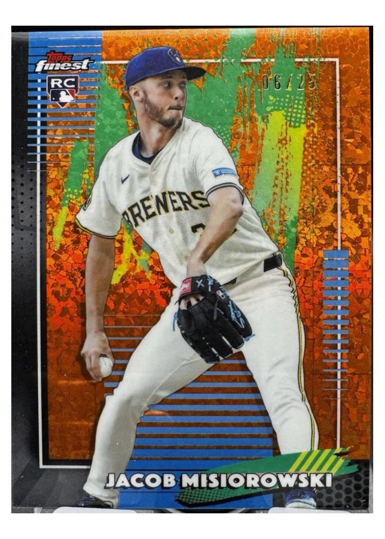 2026 Topps Finest Jacob Misiorowski #82 card