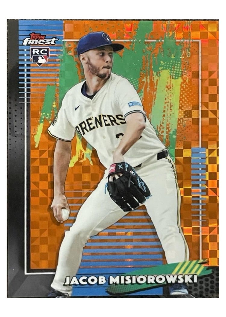 2026 Topps Finest Jacob Misiorowski #82 card