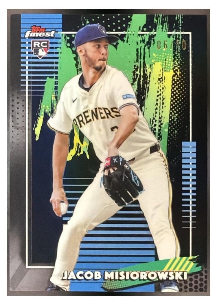 2026 Topps Finest Jacob Misiorowski #82 card