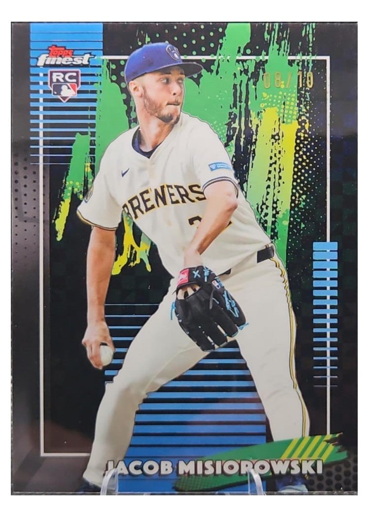 2026 Topps Finest Jacob Misiorowski #82 card
