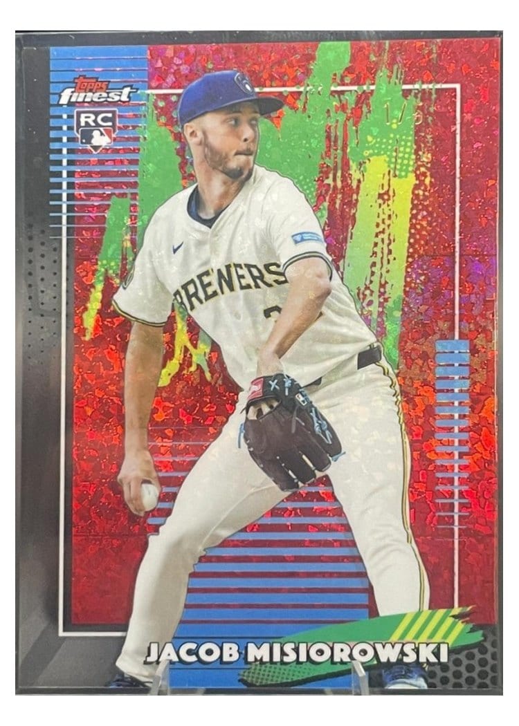 2026 Topps Finest Jacob Misiorowski #82 card