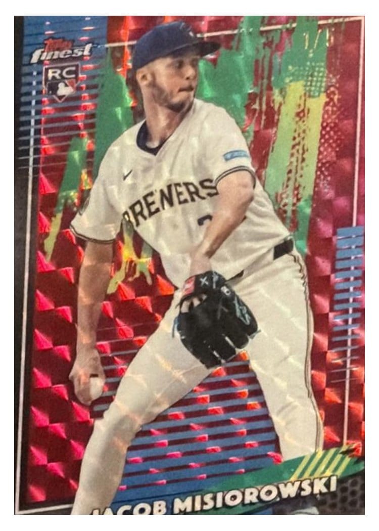 2026 Topps Finest Jacob Misiorowski #82 card