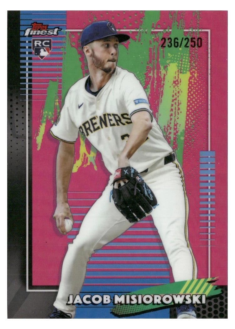 2026 Topps Finest Jacob Misiorowski #82 card