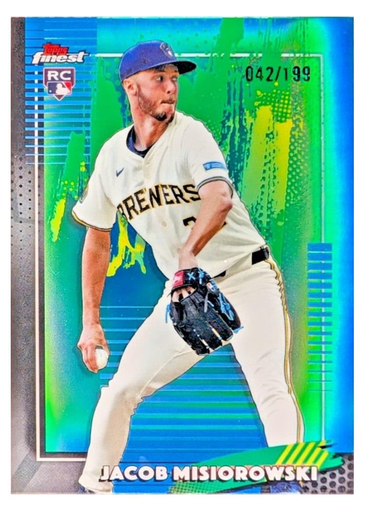 2026 Topps Finest Jacob Misiorowski #82 card
