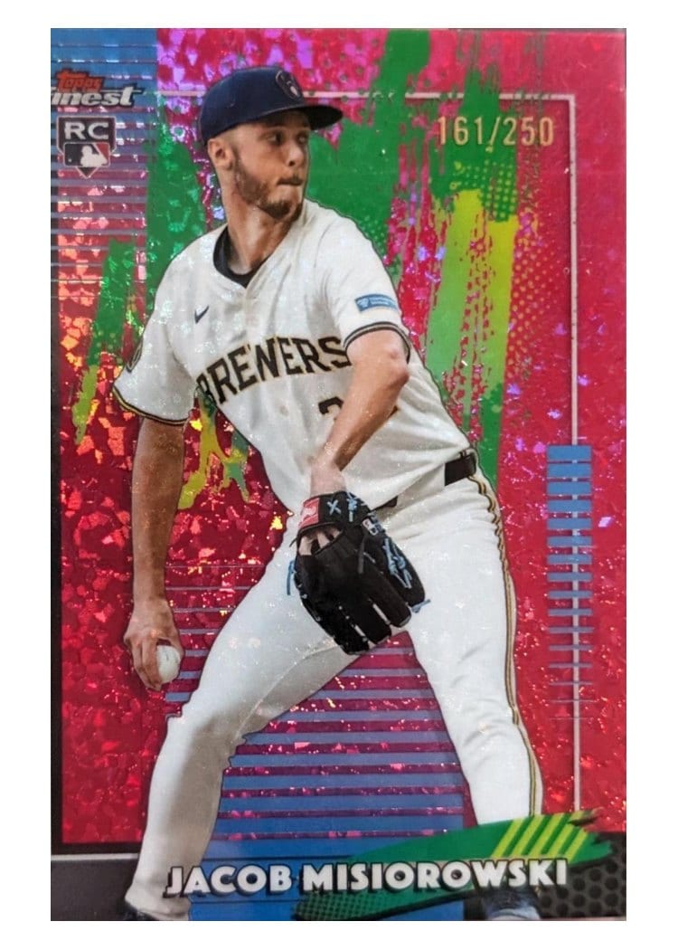 2026 Topps Finest Jacob Misiorowski #82 card