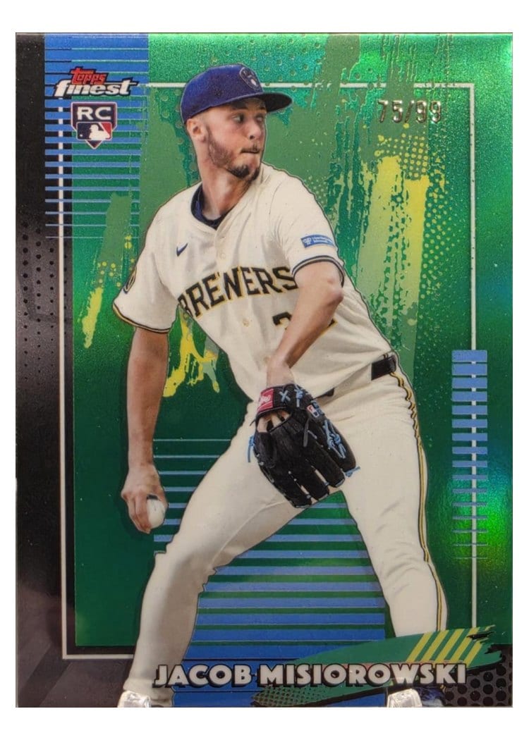2026 Topps Finest Jacob Misiorowski #82 card