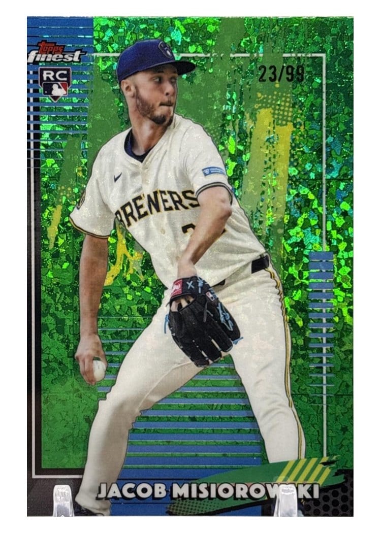 2026 Topps Finest Jacob Misiorowski #82 card