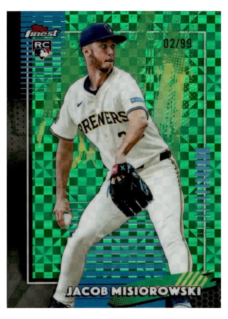 2026 Topps Finest Jacob Misiorowski #82 card