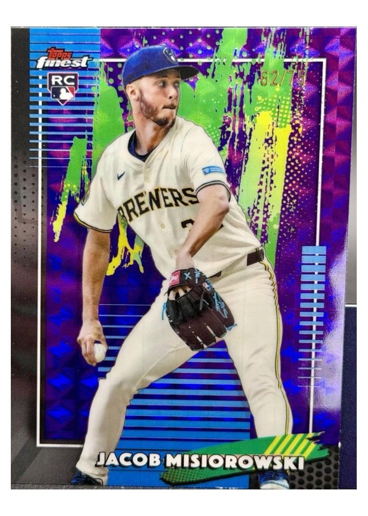 2026 Topps Finest Jacob Misiorowski #82 card