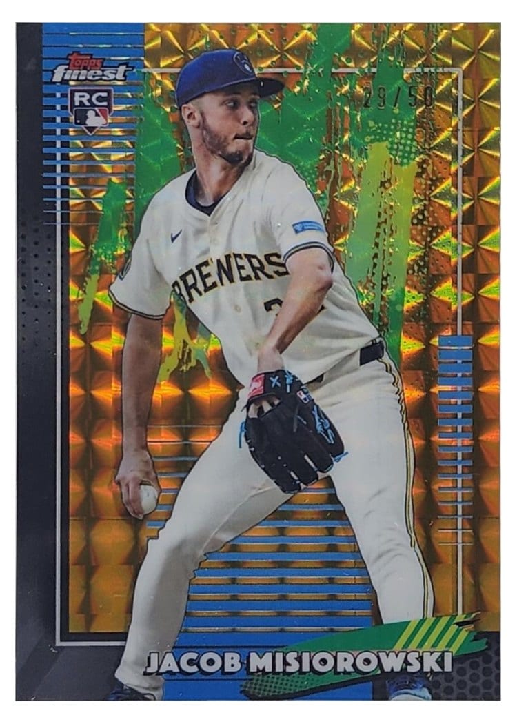 2026 Topps Finest Jacob Misiorowski #82 card