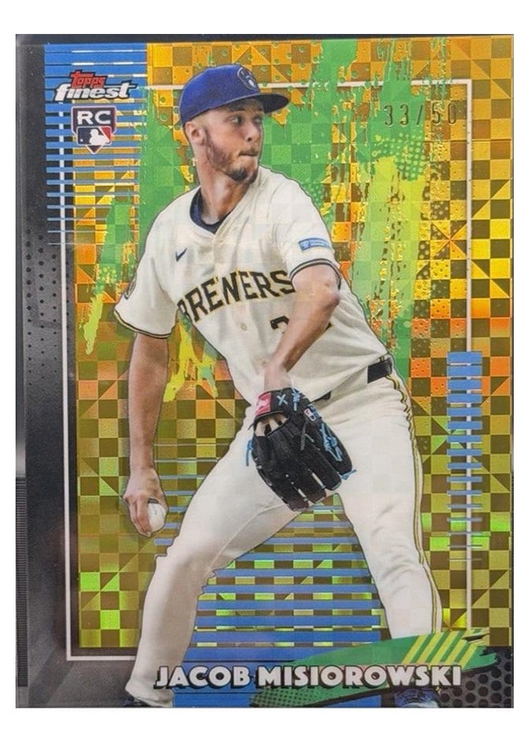 2026 Topps Finest Jacob Misiorowski #82 card