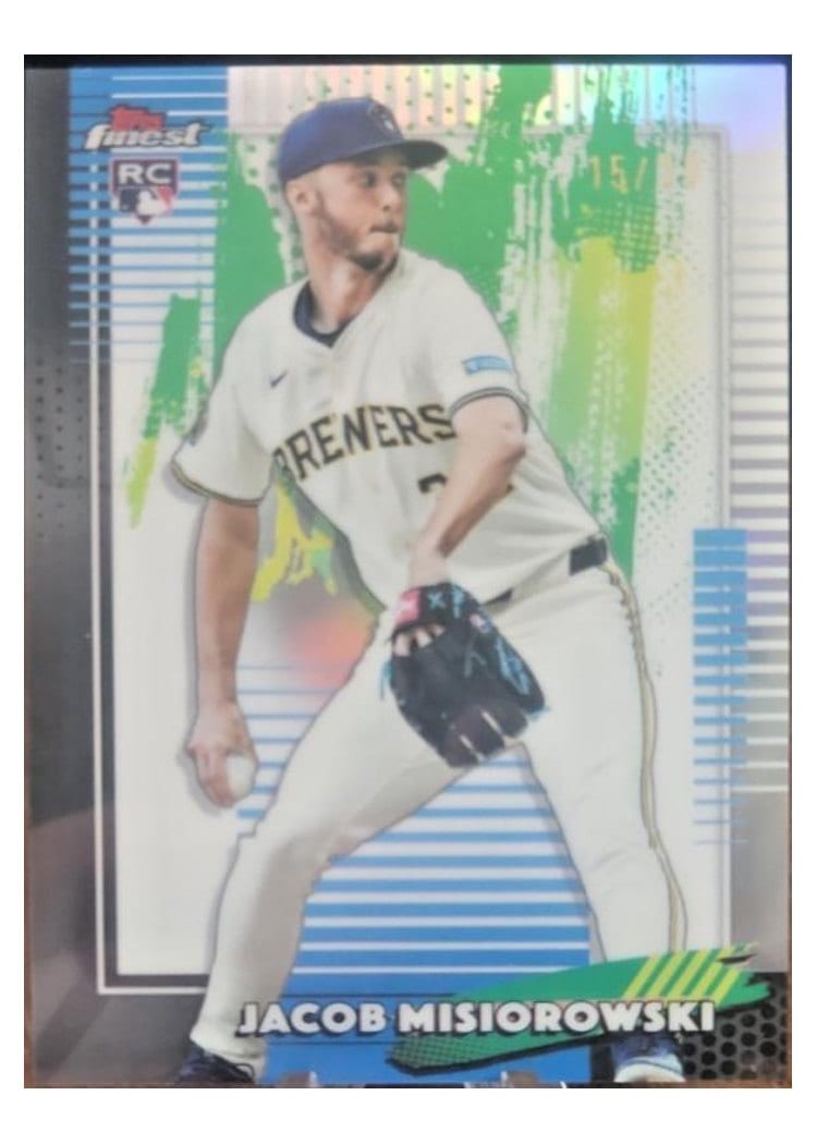2026 Topps Finest Jacob Misiorowski #82 card