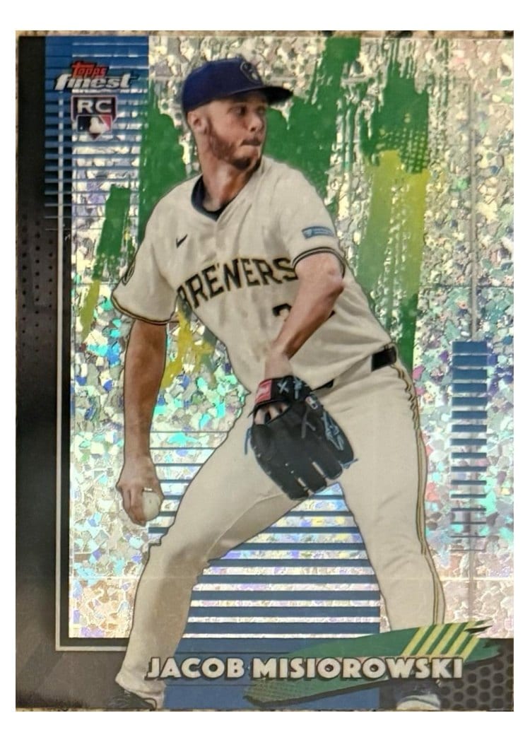 2026 Topps Finest Jacob Misiorowski #82 card