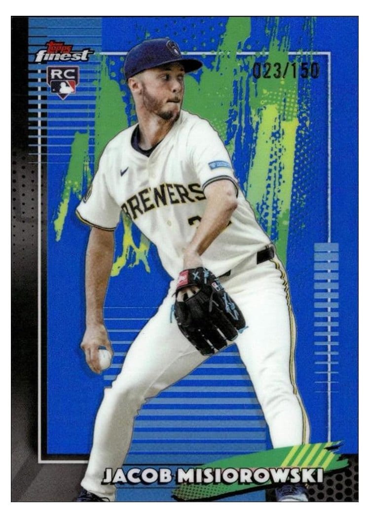 2026 Topps Finest Jacob Misiorowski #82 card