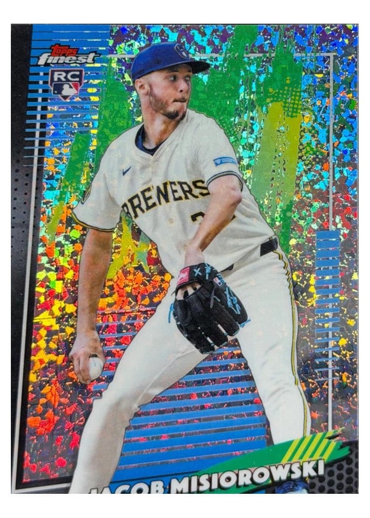 2026 Topps Finest Jacob Misiorowski #82 card